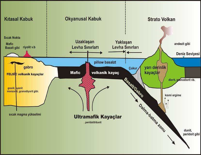 1.2.1. Levha tektoniği kuramı ve jeotermal alanların oluşumu Levha tektoniği kuramı biribirleri ile ilişkisiz gibi görünen birçok olay hakkında bilgi vermektedir.
