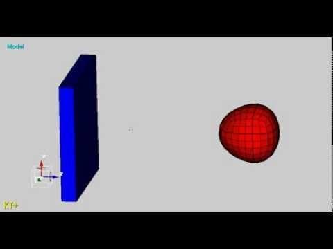 4D Impact ball in slow