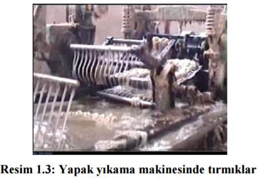 2. Havuz: Ortalama sıcaklık 40 45 C, ph 8 9 dur. Bu havuza 2 g / Ɩ soda verilir. 1.