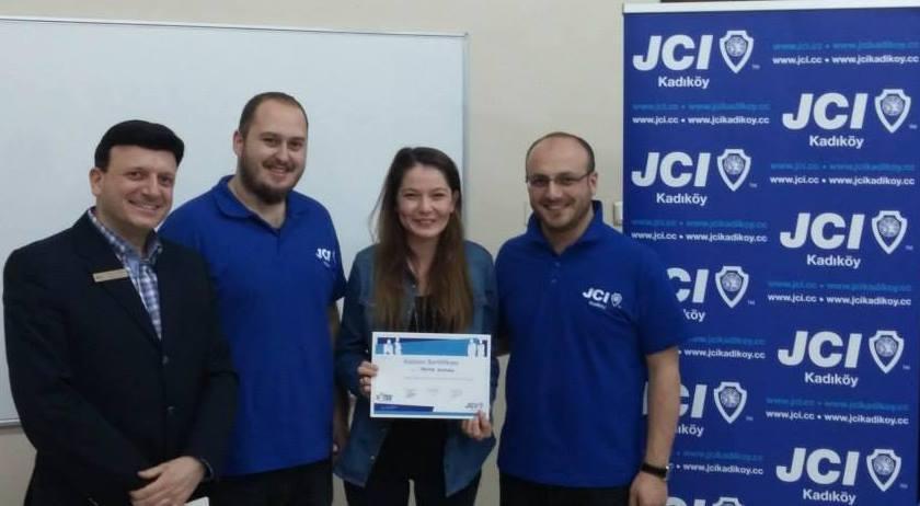 JCI Türkiyeyi uluslararası iki eğitim akademisinde temsil etti.
