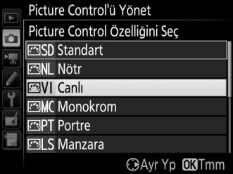 2 Kaydet/düzenle öğesini seçin. Kaydet/düzenle yi vurgulayın ve 2 düğmesine basın.