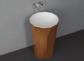 FLAMMA 39 YA TASARIM Flamma Monoblok Lavabo ø 60 cm Batarya Deliksiz - Taşma Deliksiz Arkadan Sifon Bağlantısı Sifon Gider Bağlantısı Zeminden Flamma Monoblok Lavabo ø 60 cm Batarya Deliksiz - Taşma