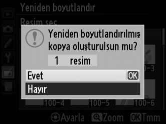 sayfada açıklandığı şekilde başka konumlardaki resimleri görüntülemek için W düğmesine basın). Seçilen fotoğraflar 8 simgesiyle işaretlenir. Seçim tamamlandığında J düğmesine basın.