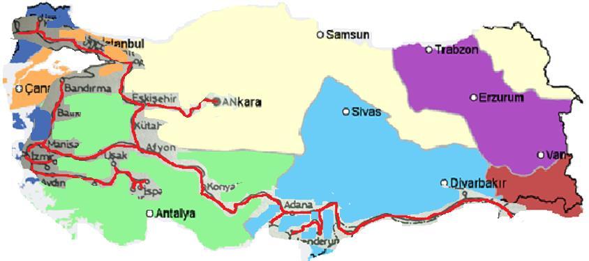 Yapılan antlaşmaya göre, Osmanlı İmparatorluğu na Anadolu da mevcut demiryollarının sadece Eskişehir ve Ankara arasındaki yaklaşık 250 km lik kısmı kalmıştır.