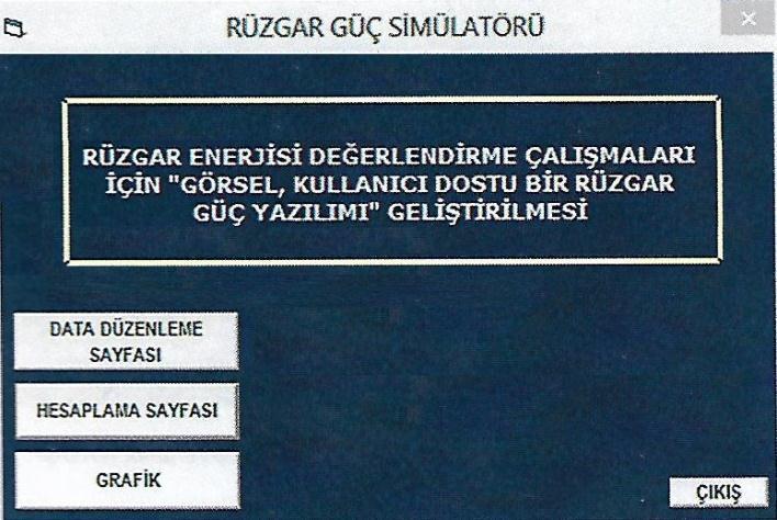 GELİŞTİRİLEN GÖRSEL VE KULLANICI DOSTU RÜZGAR GÜÇ PROGRAMI İLE SUSURLUK UN RÜZGAR KARAKTERİSTİĞİNİN BELİRLENMESİ Cihan Gökçöl Kırklareli niversitesi, Lüleburgaz Meslek Yüksekokulu 39750, Kırklareli,