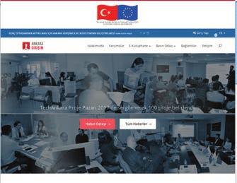 Web Sitesi ve Web Portalı Ankara Kalkınma Ajansı nın web sitesinin altında yer alan web portalı www.girisimci.ankaraka.org.