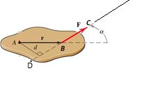 3. Kuvvet Sistemleri 3.7 Bir kuvvetin bir noktaya göre momenti Moment alınan noktadan kuvvet hattı üzerindeki herhangi bir noktaya çizilen konum vektörü ile kuvvetin vektörel çarpımına eşittir.