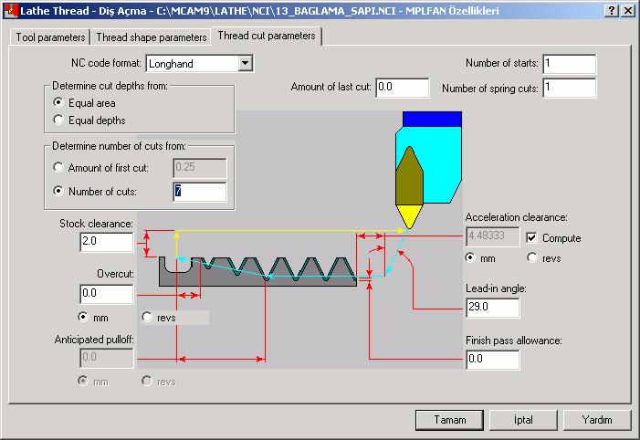 parametreleri 40: