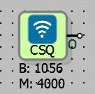 7.5 GSM SİNYAL KALİTESİ 7.5.1 Bağlantılar O:Blok çıkışı 7.5.2 Bağlantı Açıklaması O: Blok çıkışı -1 >> 31 arası sinyal kalitesi değeri veren çıkıştır. 7.5.3 Özel Ayarlar Özel ayarları yoktur. 7.5.4 Blok Açıklaması GSM sinyal kalitesini ölçmek için eklenilebilecek bloktur.