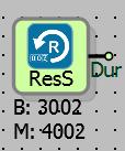 .1.5 Örnek Uygulama PLC başlatıldığı zaman lojik(1) çıkış verir. 13.2 RESET SAYICI 13.2.1 Bağlantılar Dur: Blok çıkışı 13.2.2 Bağlantı Açıklamaları Dur: Blok çıkışı Blok çıkışıdır.