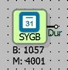 17.9 SİSTEM YILIN GÜNÜ 17.9.1 Bağlantılar Dur: Blok çıkışı 17.9.2 Bağlantı Açıklamaları Dur: Blok çıkışı 16 bit word yılın günü değerinin okunduğu blok çıkışıdır.