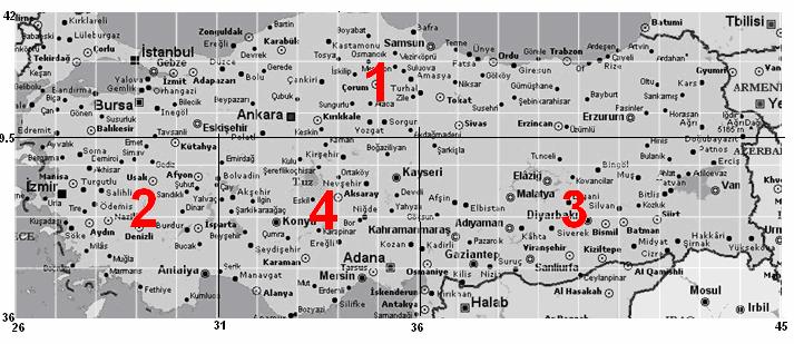 54 2.5.9 tarhde ve saat 2:32 de meydaa gele deprem ç se,..9 de.5.9 e kadar 3 gü geçtğ bulumuş, verle saat güe çevrlerek.522222 gü elde edlmş ve 9 yılı 365 gü çektğde bu ver.522222 + 3 9 + 9.