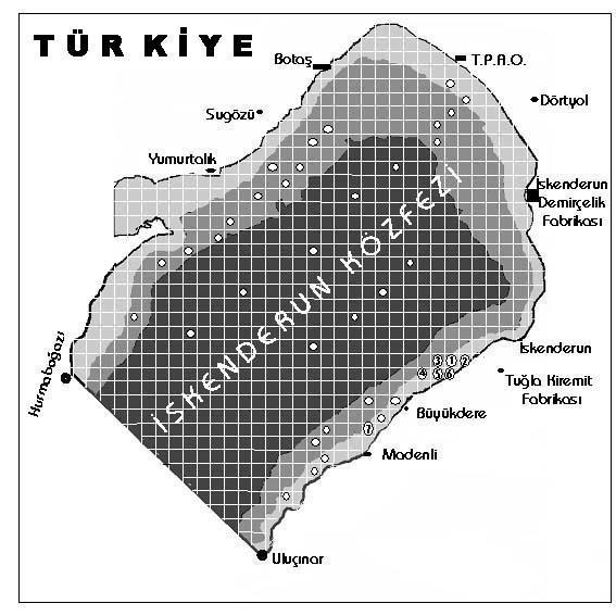 Araştırmada elde edilen canlı materyalin biyokütlesini tahmin etmek amacıyla SAVILLE (1977) ve FAO (1980) nun kullandıkları Alt Alanlı Alan Tarama Yöntemi nden yararlanılmıştır.