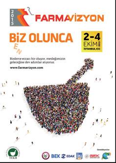 02-04 Ekim 2015 tarihlerinde İstanbul Kongre Merkezi nde gerçekleşen Farmavizyon Eczacılık Fuarı, Türkiye ve Dünyanın çeşitli ülkelerinden eczacıları, eczane teknisyenlerini, doktorları, sağlık