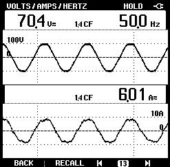 105 EK-2 (Devam) Akım sensörsüz interleaved boost PFC devresinin uygulama sonuçları (a) (b) Şekil 2.5. 800W (a) ve 650W (b) çıkış güçleri için giriş gerilimleri ve giriş akımları dalga şekli (a) (b) Şekil 2.