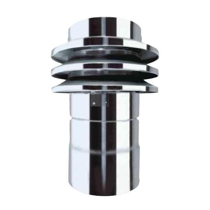 360526080 TEK CİDAR RÜZGAR KORUMALI ŞAPKA Anti downdraught cowl single wall in stainless steel H 165 165 165 165 200 200 200 200 250 250 250 310 330 330 330 330 A 185 185 222 222 260 260 260 303 310