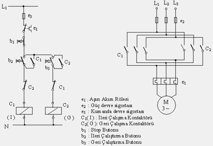 Kilitleme İle Değiştirilmesi Devre Şeması