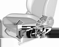38 Koltuklar, Güvenlik Sistemleri Sırtlık eğimi Koltuk yüksekliği Koltuk sırtlığının yatırılması Standart koltuk sırtlığı yatırılması Eğimi ayarlamak