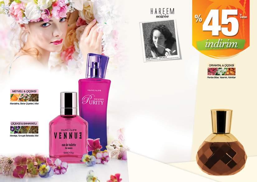 birçok Purity Kadın EDT 50 ml. - 757 ÇİÇEĞİN yorumu ile KOKU KOLEKSİYONUNUZU TAMAMLAYIN... Vennue 58,00 Kadın EDT 50 ml.