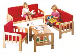 Plywood sitting group MP 1527 Sevimli Bank Sweet