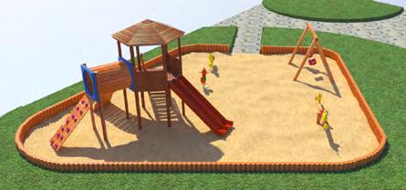 Playground MP 1900 Ahşap 