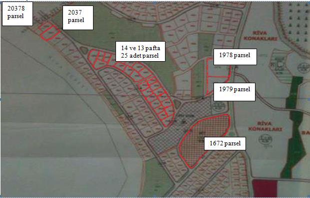 İstanbul ili, Beykoz ilçesi, Çayağzı (Riva) Köyü nde bulunan arsalarımızı gösterilen harita bilgisi aşağıda sunulmuştur.