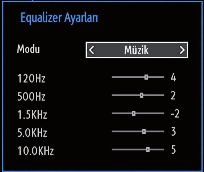 . Ses Modu: veya tuşuna basarak Ses Modunu seçiniz veya tuşuna basarak, Mono, Stereo, Dual I veya Dual II modunu, sadece seçilen kanal o modu destekliyorsa seçebilirsiniz.