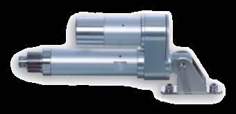 Piston Tipi Akütatörler: Pnömatik silindirler gibi monte edilirler. 800 mm/sn hızı ve 500 mm uzanımlarda pnömatik silindirlerin sunamadığı akıcı hareketi sağlarlar.