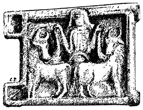 188 Artemision da ve Sardis te ele geçen, dörtlü veya üçlü volüt/spiral motifi, Skyth Hayvan Stili nin motiflerini andırmaktadır. Fig. 51.