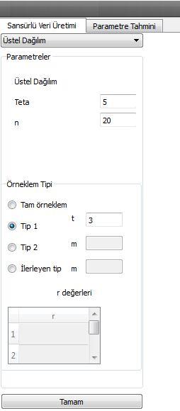 9 Ayı duruda t=3 olak üzere Tp-I sasürlü örekle aşağıdak gb