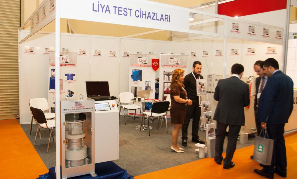 Beton İstanbul 2017 Fuarı na Katılan Firmalar: ACTIVITIES ETKİNLİKLER LİYA LAB.