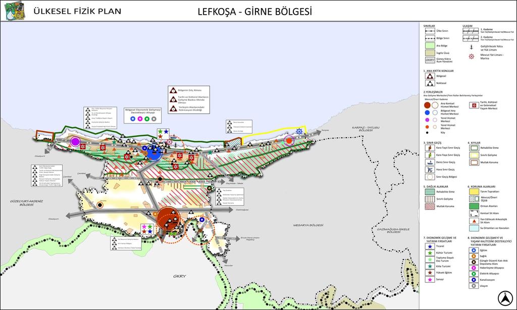 HARİTA 33: Lefkoşa Girne