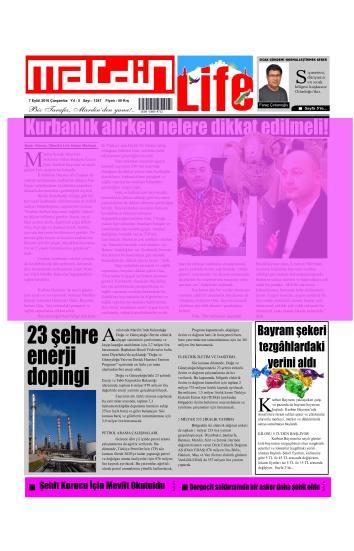 .. Sayfa : 1 MARDİN Tiraj