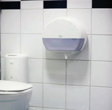 Tuvalet Kağıtları Jumbo Tuvalet Kağıdı T2 Avrupa dan dizayn ödüllü (Red dot & If Product) şık tasarım Az kalan ruloyu ek haznede kullanabilme olanağı ile ruloların tamamının kullanımı Tuvalete