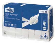 Tork Xpress Z Katlı Havlu Premium Beyaz 2 3 panel 25,5 x 21,2 150 21 3150