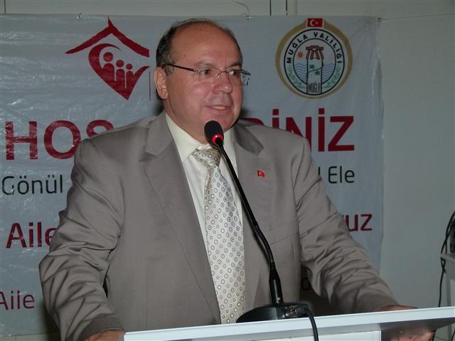 töreninde Bodrum Rotary Kulübü Başkanı Şehval