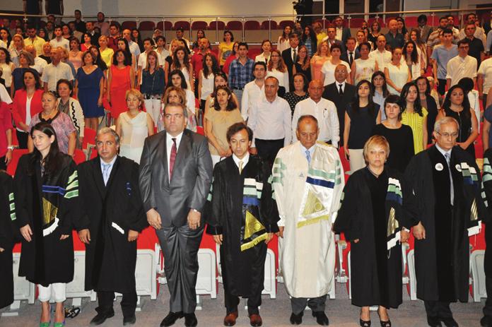 temsilcileri, başta kendilerini bu mesleğe hazırlayan hocaları olmak üzere arkadaşları ve ailelerine olan sevgi ve şükranlarını dile