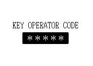 ANA OPERATÖR PROGRAMLARINI KULLANMA Not Ana operatör programlarını ilk kez kullanırken, fabrikaca belirlenen geçerli ana operatör şifresini yeni bir şifre ile değiştirin.