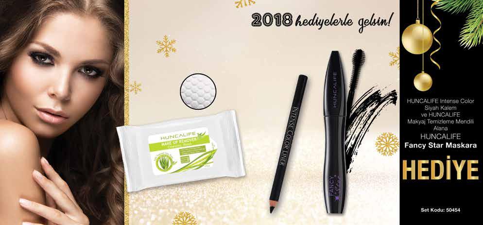 PETEK DOKU INTENSE COLOR LINER Siyah Kalem 80480 0,00 6,50 HUNCALIFE Aloe Veralı Makyaj Temizleme Mendili (4 lü) Temel