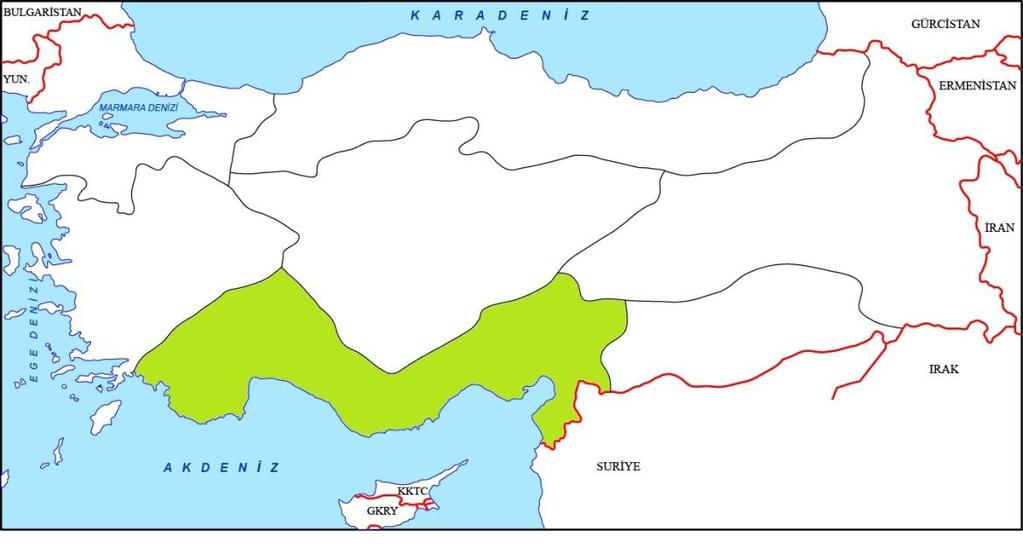 AKDENİZ BÖLGESİ Aonidiella aurantii (Maskell): Bodenheimer, 1949, 1952