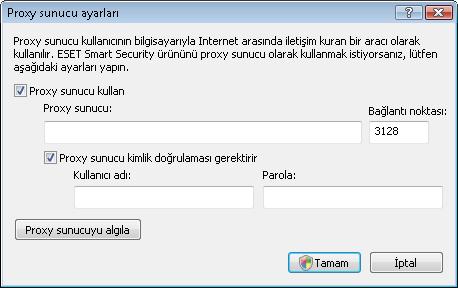 5 Ayar koruması ESET Smart Security Ayarları, kuruluşunuzun güvenlik ilkesi açısından çok önemli olabilir.