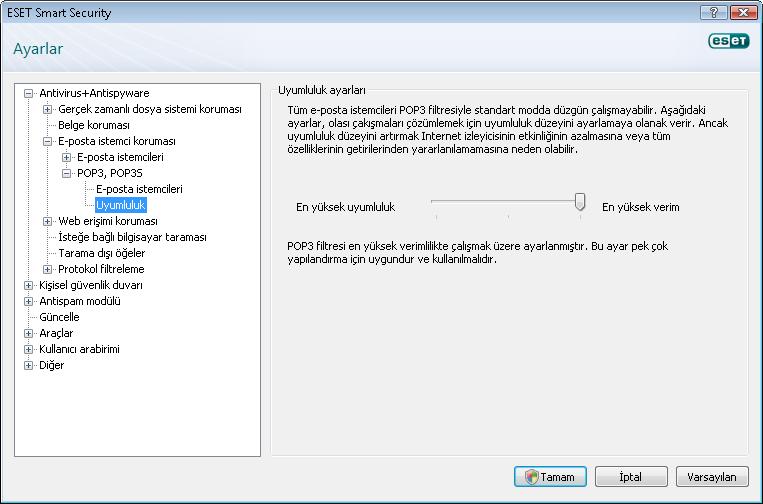 Şu anda desteklenen e-posta istemcileri Microsoft Outlook, Outlook Express, Windows Mail, Windows Live Mail ve Mozilla Thunderbird'dür.