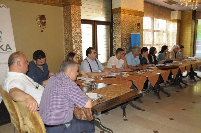 Safranbolu da gerçekleştirilen çalıştaya turizm konusunda çalışan kamu kurum ve kuruluşları ile sivil toplum örgütlerinden oluşan 15 kurumdan 20 temsilci katılım sağlamıştır.