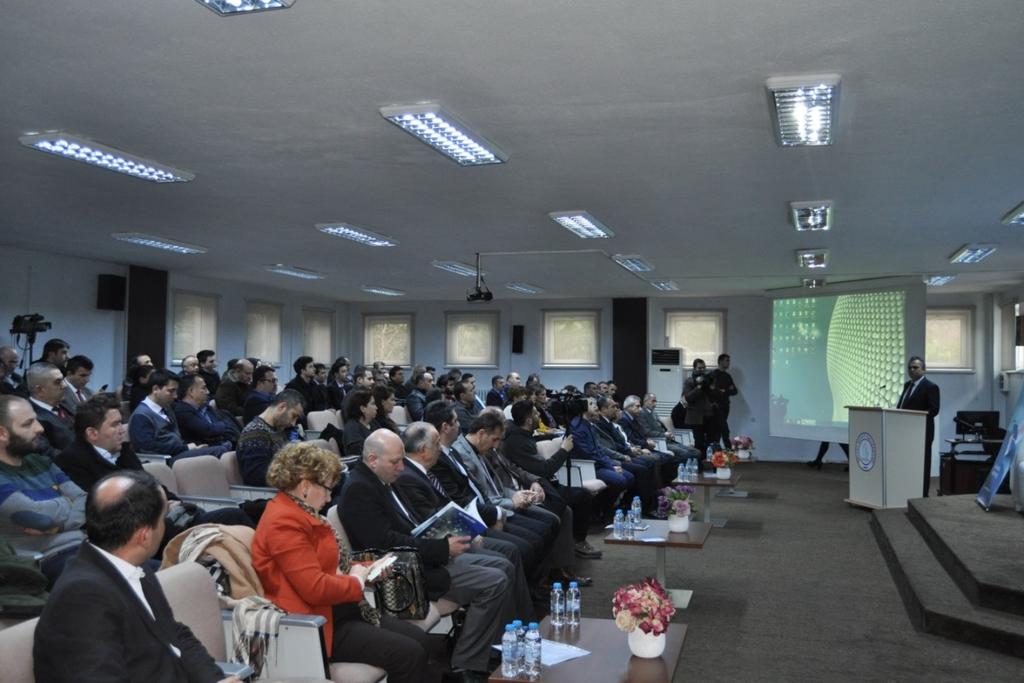 27 Aralık 2016 tarihinde Bülent Ecevit Üniversitesi Tahir Karauğuz konferans salonunda yapılan etkinliğe MYK Başkan Yardımcısı ile Sınav ve Belgelendirme Daire Başkanının yanı sıra Zonguldak ilinden