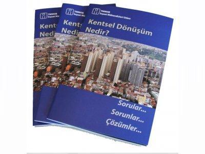 KENTSEL DÖNÜġÜM NEDĠR? SORULAR SORUNLAR ÇÖZÜMLER KĠTAPÇIĞI YAYIMLANDI İMO Afet Riski Altındaki Alanlar ve Kentsel Dönüşüm Komisyonu tarafından hazırlanmıştır.