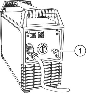 Yapı ve İşlev E-Manüel kaynağı Poz. Sembol Tanım 0 4 Tüp musluğu Basınç düşürücüyü koruyucu gaz tüpüne bağlamadan önce, olası kirlerin dışarı üflenmesi için tüpün musluğunu kısa süreli olarak açın.