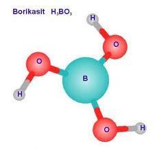 kararlı bir yapıya sahip olup, kısaca borik asit olarak