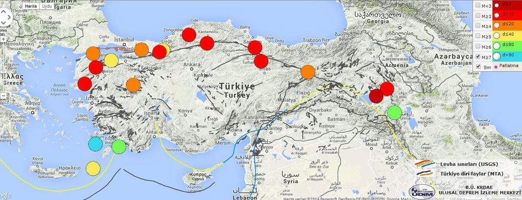 Deprem Tarihimiz 1900-2017 M 7.