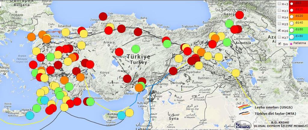 Deprem Tarihimiz 1900-2017 7.