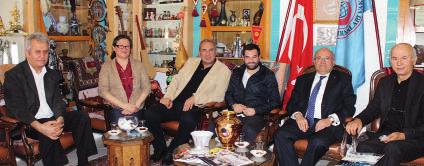 * Ankara Vali Yardımcımız sayın Hayrettin Balcıoğlu vakfımızı ziyaret ederek, fikir alışverişinde bulundular.